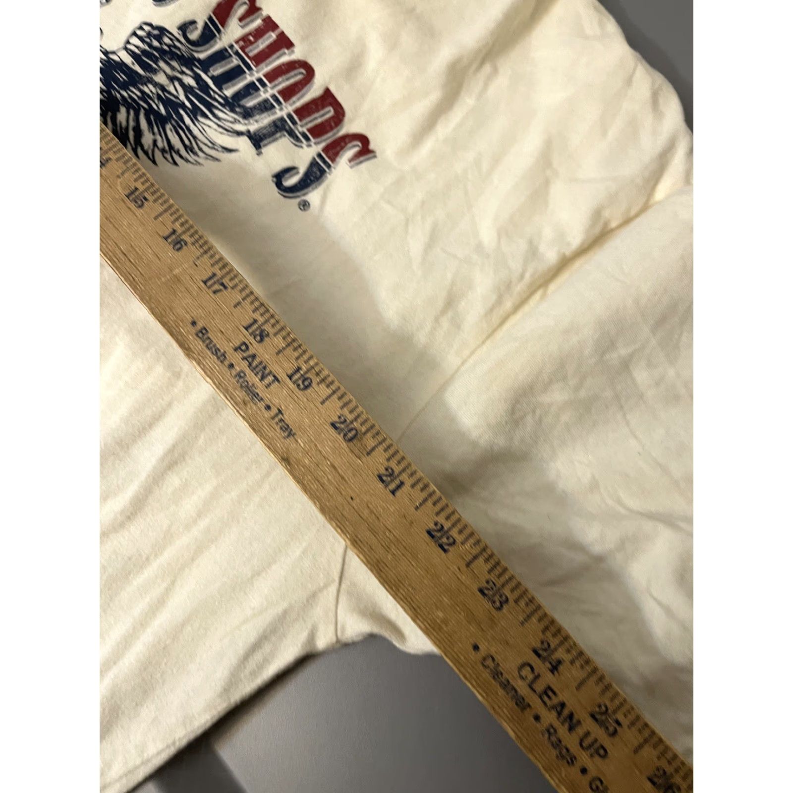 Bass Pro Shops Bass Pro Shops Shirt Men's Large An American Tradition USA Eagle Tee Cream Shirt T-Shirt Mens Crew Neck Short Sleeve Cotton Logo All Seasons Size US L / EU 52-54 / 3 - 5 Thumbnail