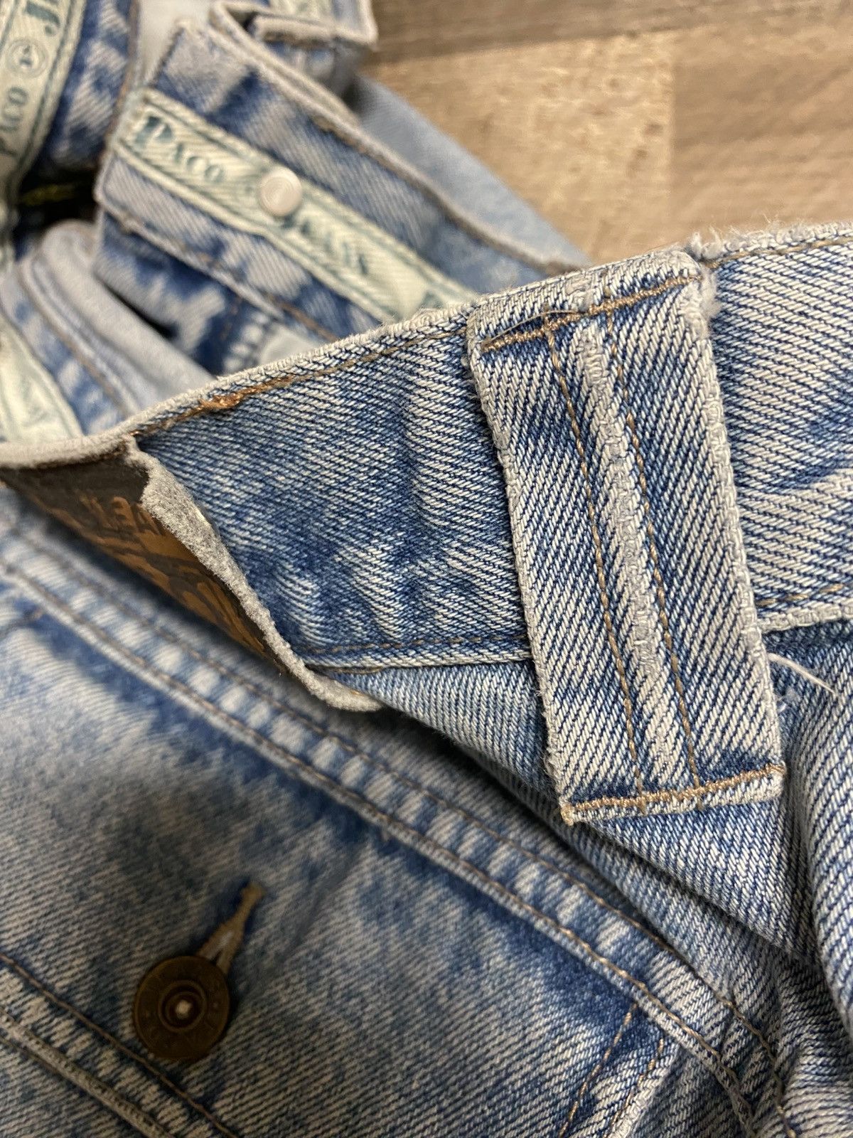 Vintage Vintage Paco Jeans Baggy Embroidered Jnco Y2K Denim girbaud Size US 34 / EU 50 - 13 Thumbnail