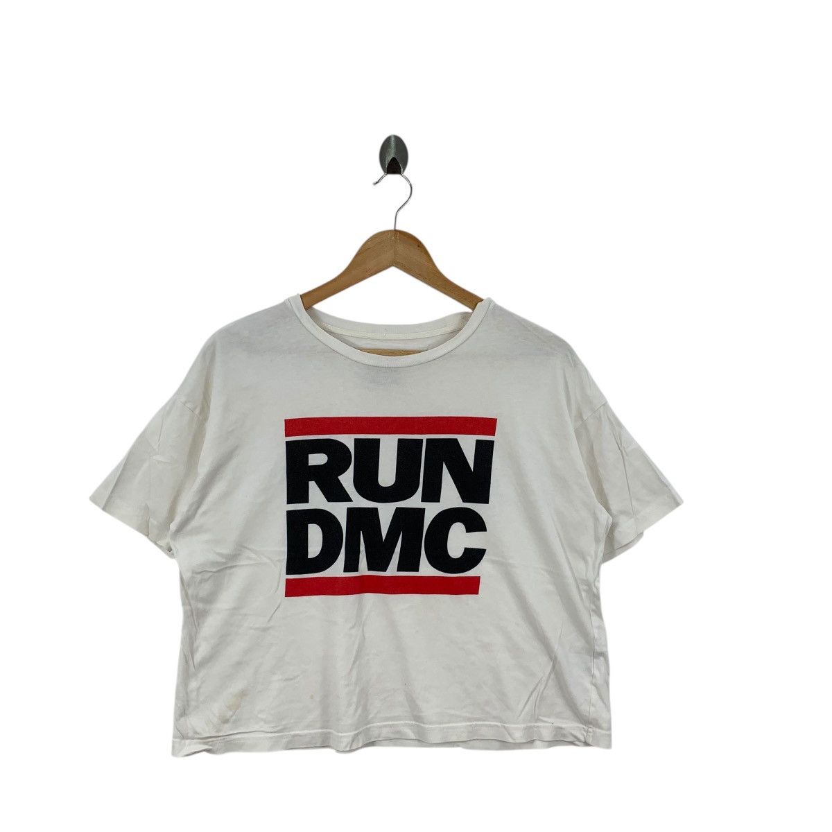 GU GU JAPAN x RUN DMC 2018 Collection Cropped Tee Shirt Top Hip Size M / US 6-8 / IT 42-44 - 3 Thumbnail