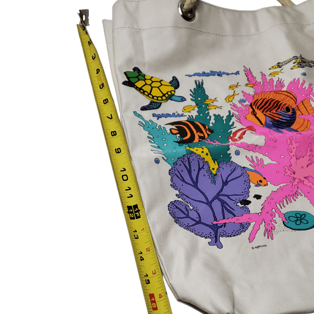 Vintage 90s Aruba Tote Bag Size ONE SIZE - 4 Thumbnail