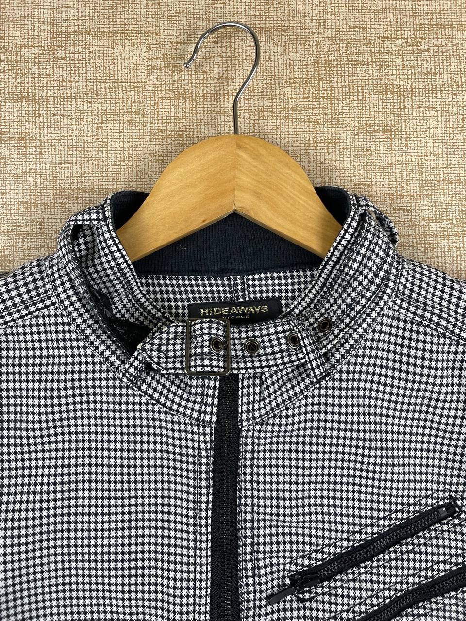 HIDEAWAYS × If Six Was Nine × Vintage VINTAGE HIDEAWAYS Japanese Brand Punk Bondage Hickory Jacket Size US M / EU 48-50 / 2 - 9 Thumbnail