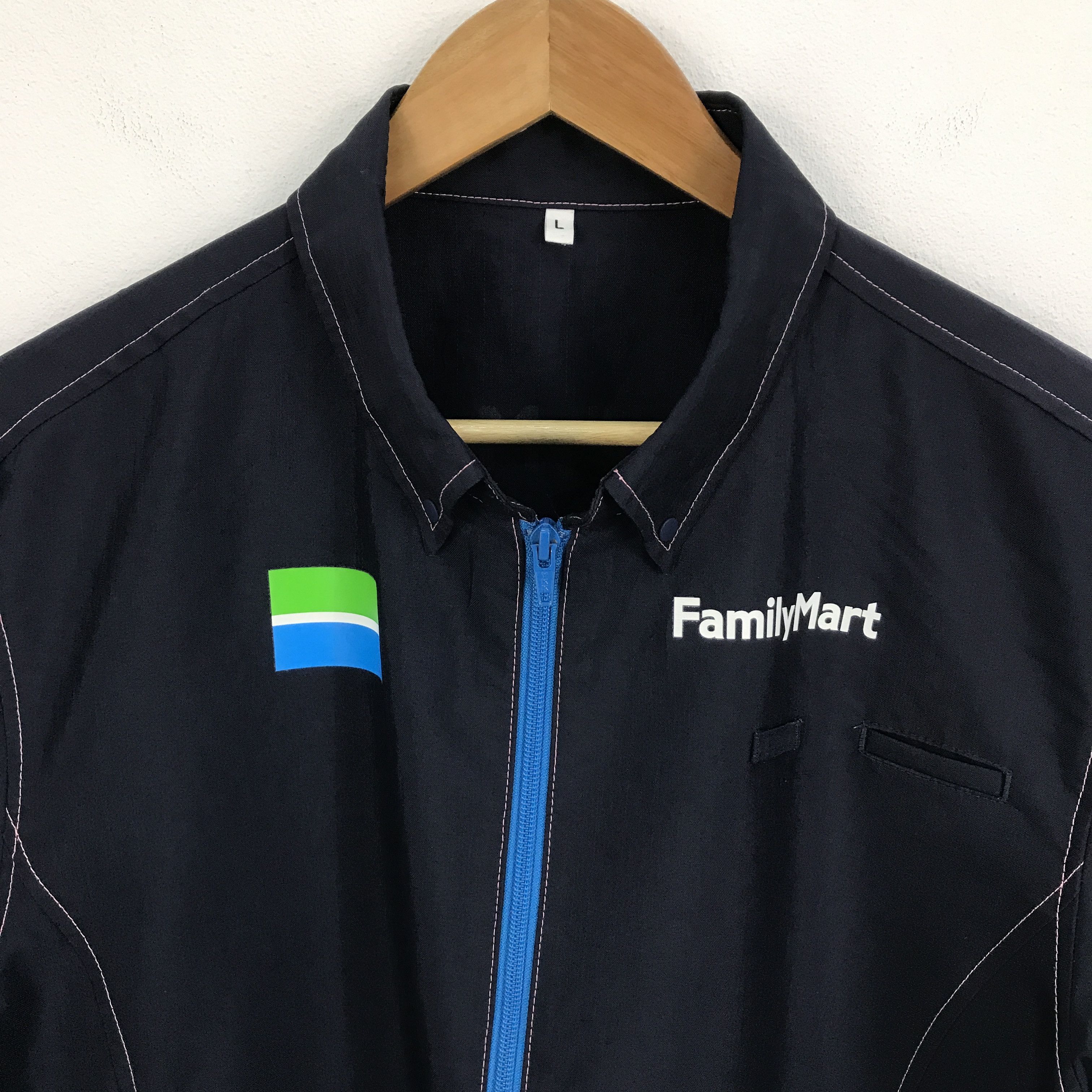 Japanese Brand Vintage family mart work uniform Japan jacket Size US L / EU 52-54 / 3 - 3 Thumbnail