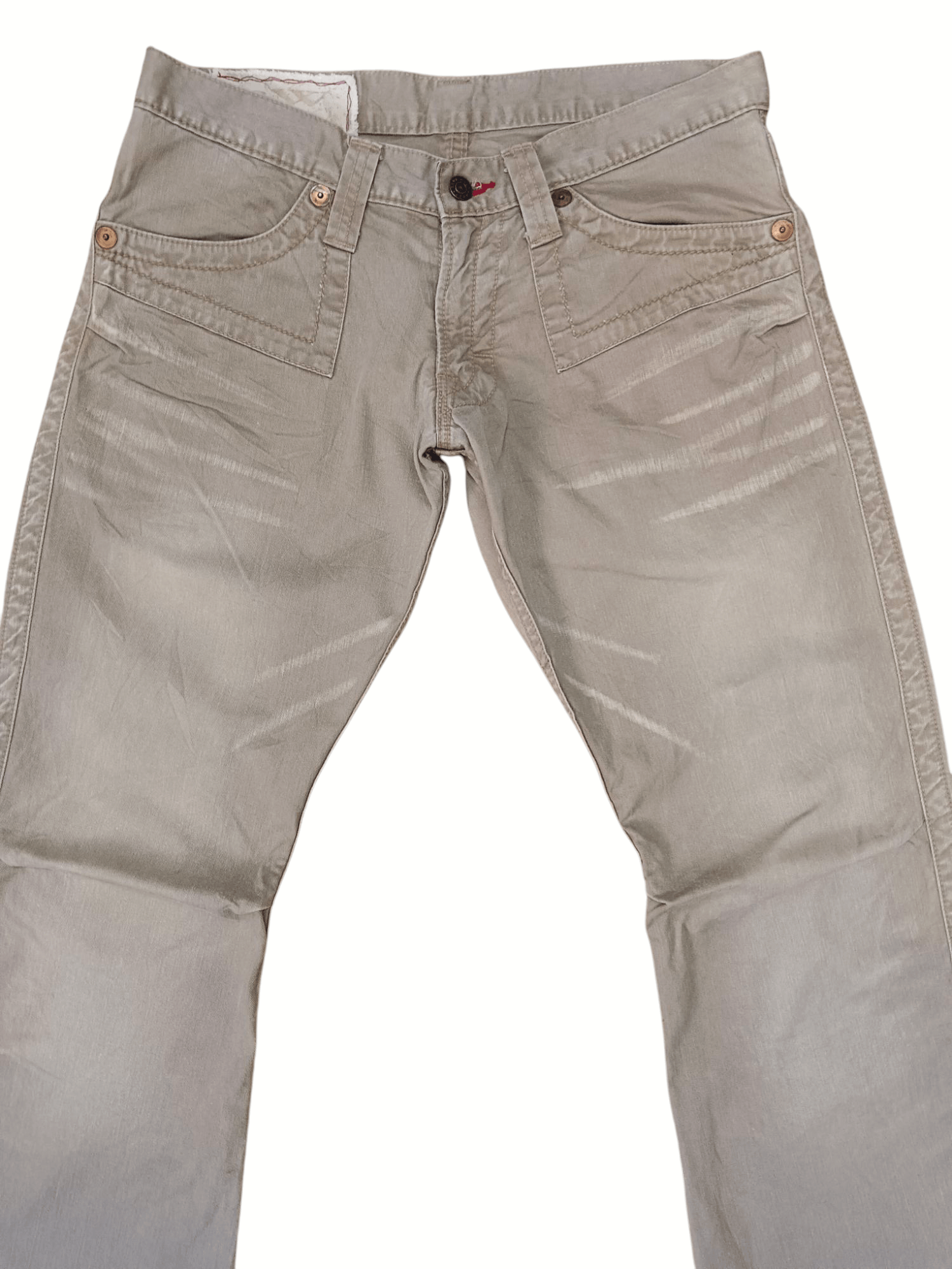 Blue Blue Japan 🔥FYE🔥 BlueWay Clawmark Low Rise Flare Jeans Size US 32 / EU 48 - 2 Thumbnail