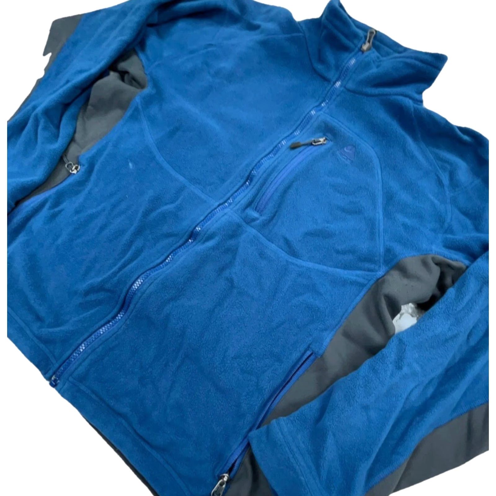 Nike Nike Jacket Men M Blue Gray Fleece ACG Thermal Layer Vintage Y2K Size US M / EU 48-50 / 2 - 2 Thumbnail