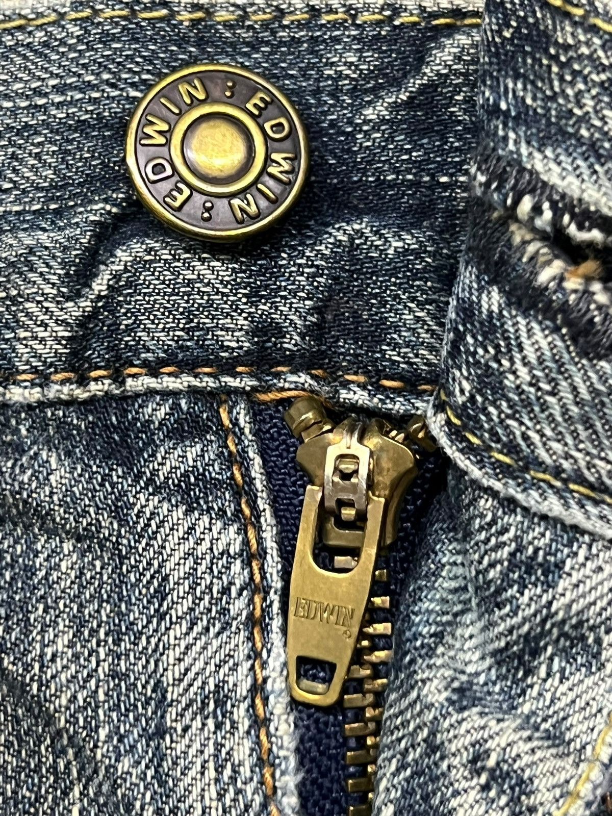 Edwin Vintage Edwin 503 Japan Denim Jeans | Relaxed Straight | W35 Size US 35 - 9 Thumbnail