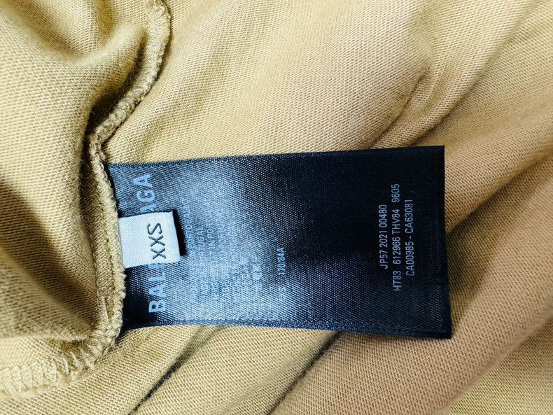 Balenciaga Balenciaga WFP generation joint printed Logo round neck pu Size US XXS / EU 40 - 4 Thumbnail