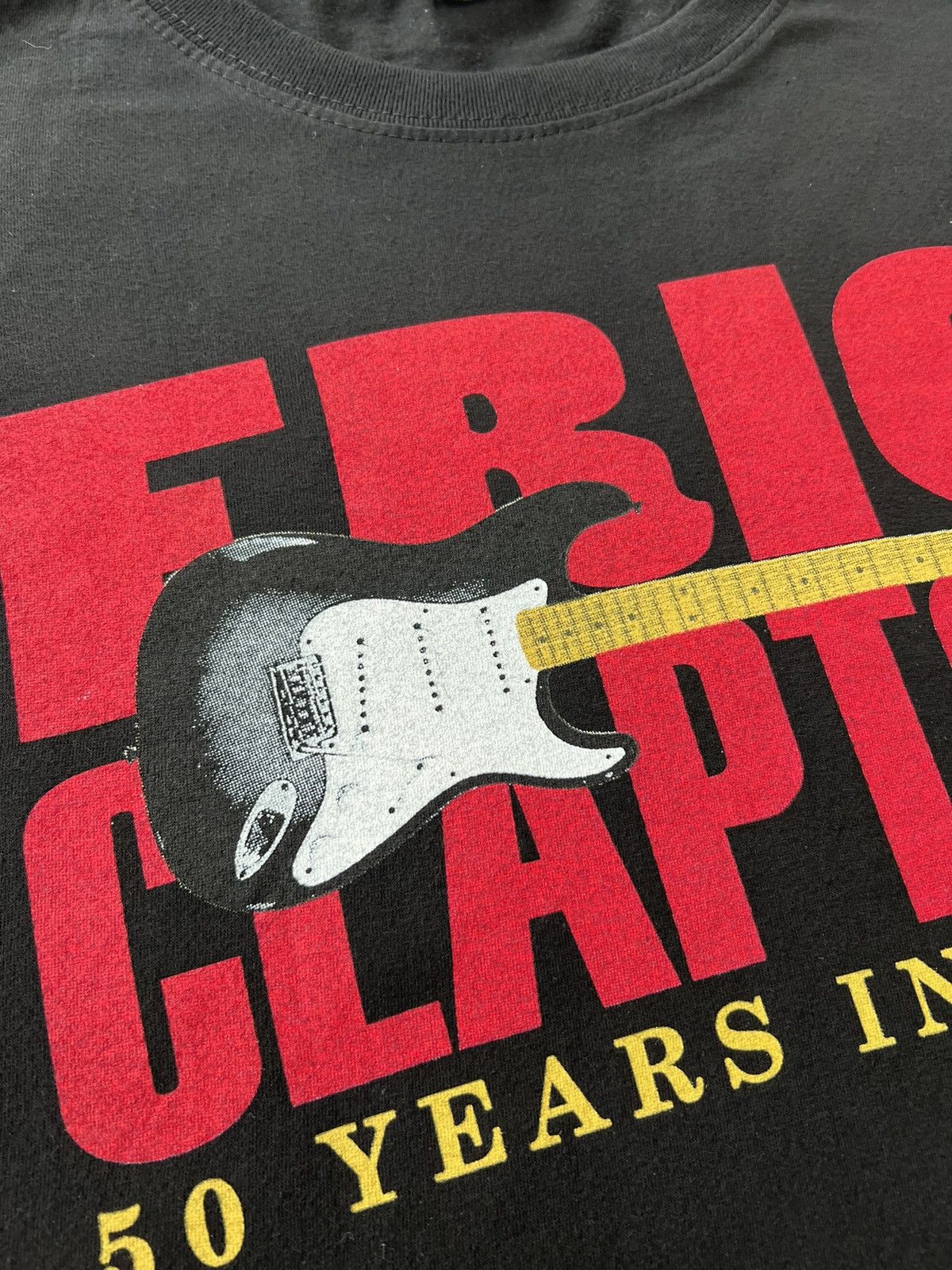 Band Tees Vintage 2013 Eric Clapton 50 Years in Music Tour T-shirt Size US XL / EU 56 / 4 - 4 Thumbnail
