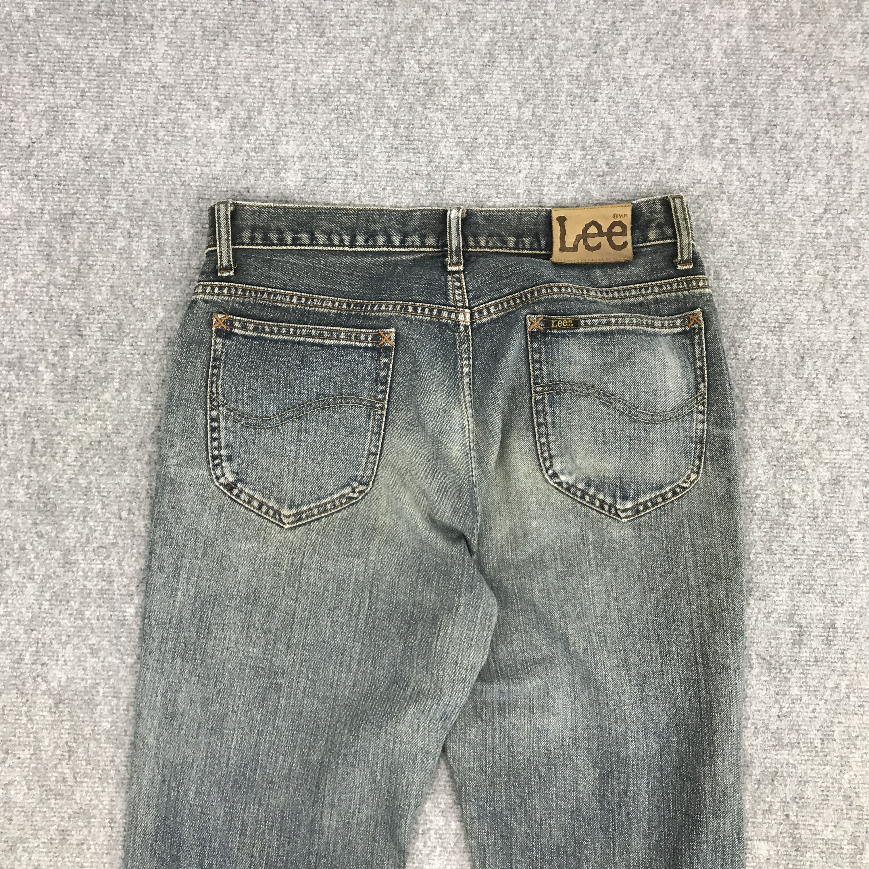 Japanese Brand × Lee FLARE LEE JAPAN BOOTCUT DISTRESSED DENIM JEANS Size US 32 / EU 48 - 5 Thumbnail