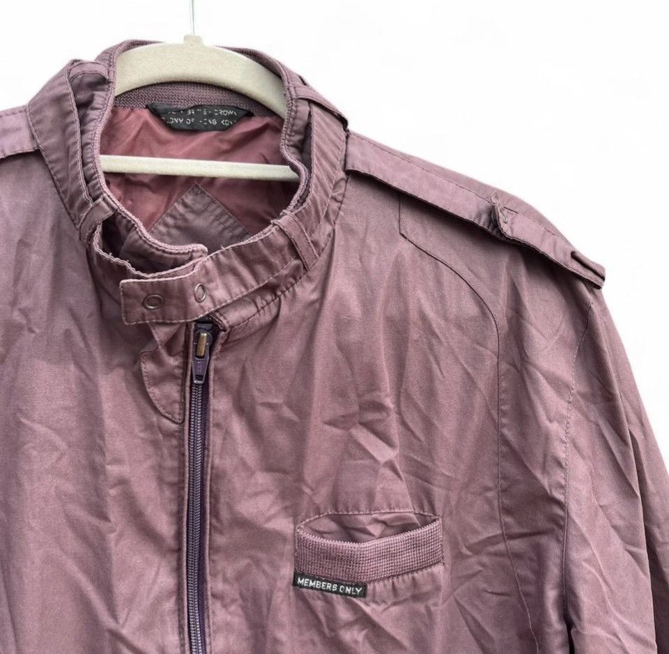 Members Only Vintage 80s Members Only Jacket Europe Craft Rose Mauve 40 Size US M / EU 48-50 / 2 - 5 Thumbnail