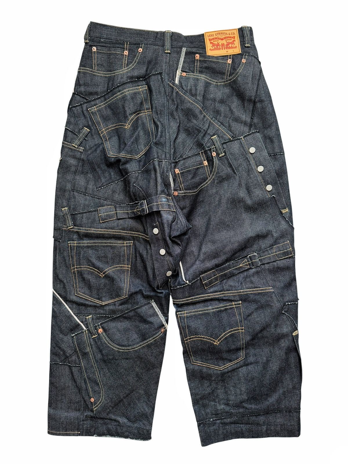 Junya Watanabe × Levi's 2024 Patchwork Runway Levi’s Denim Jeans Size US 32 / EU 48 - 1 Thumbnail