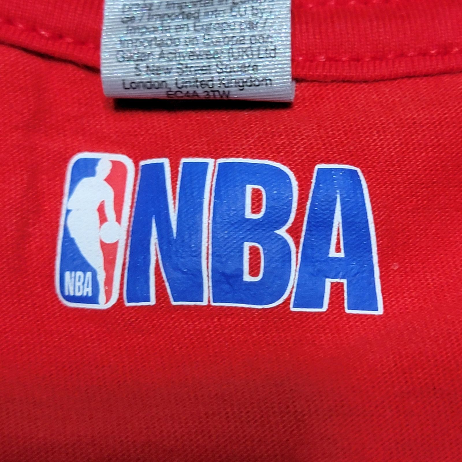 NBA Houston Rockets Red Unisex Tee - Size XL Size US XL / EU 56 / 4 - 4 Thumbnail