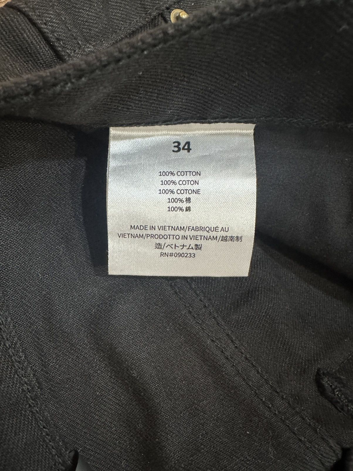 Fear of God Fear of God Essentials Black Denim Jeans Size US 34 / EU 50 - 5 Thumbnail