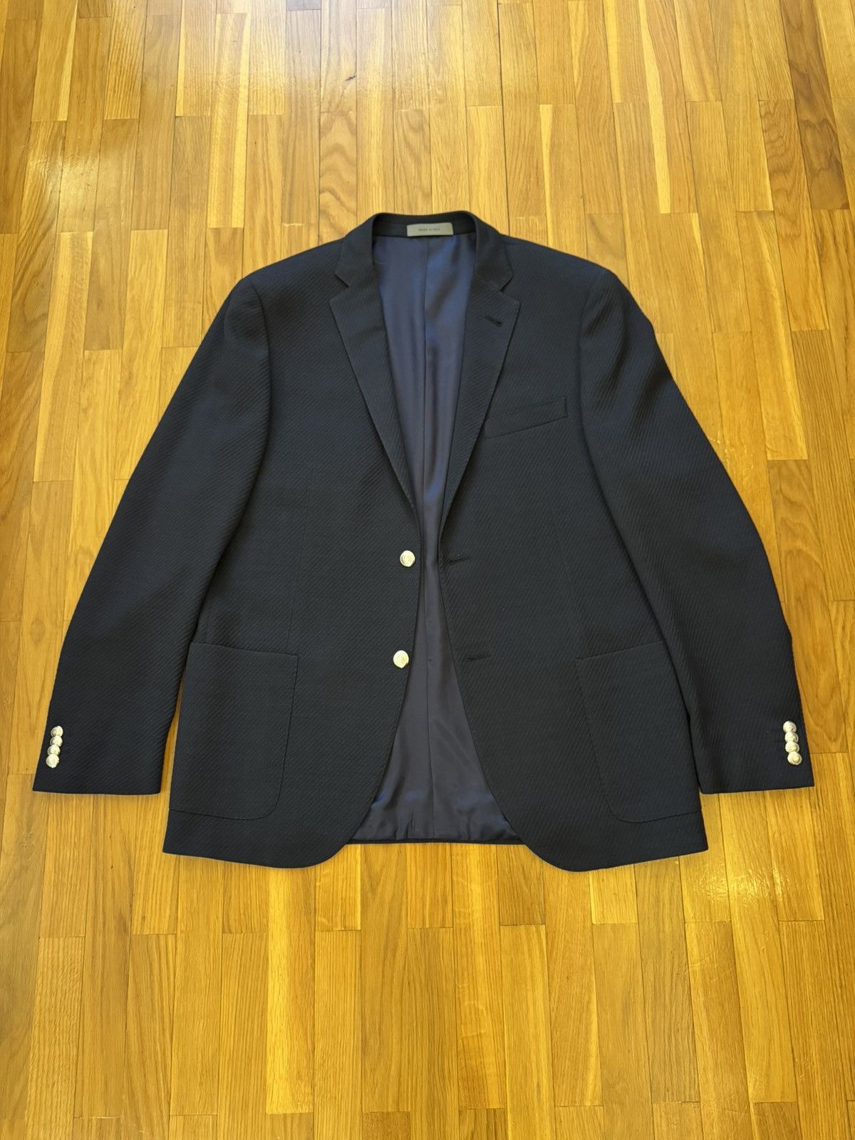 Corneliani Corneliani Silk-Blend Tailored Blazer Size 52R - 2 Thumbnail
