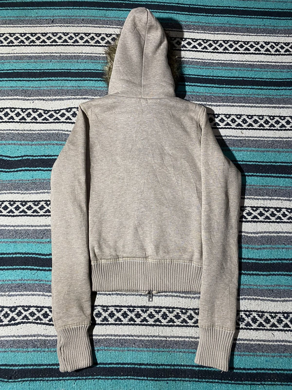 If Six Was Nine Abercrombie Fur Faux Zip Hoodie Size US S / EU 44-46 / 1 - 4 Thumbnail