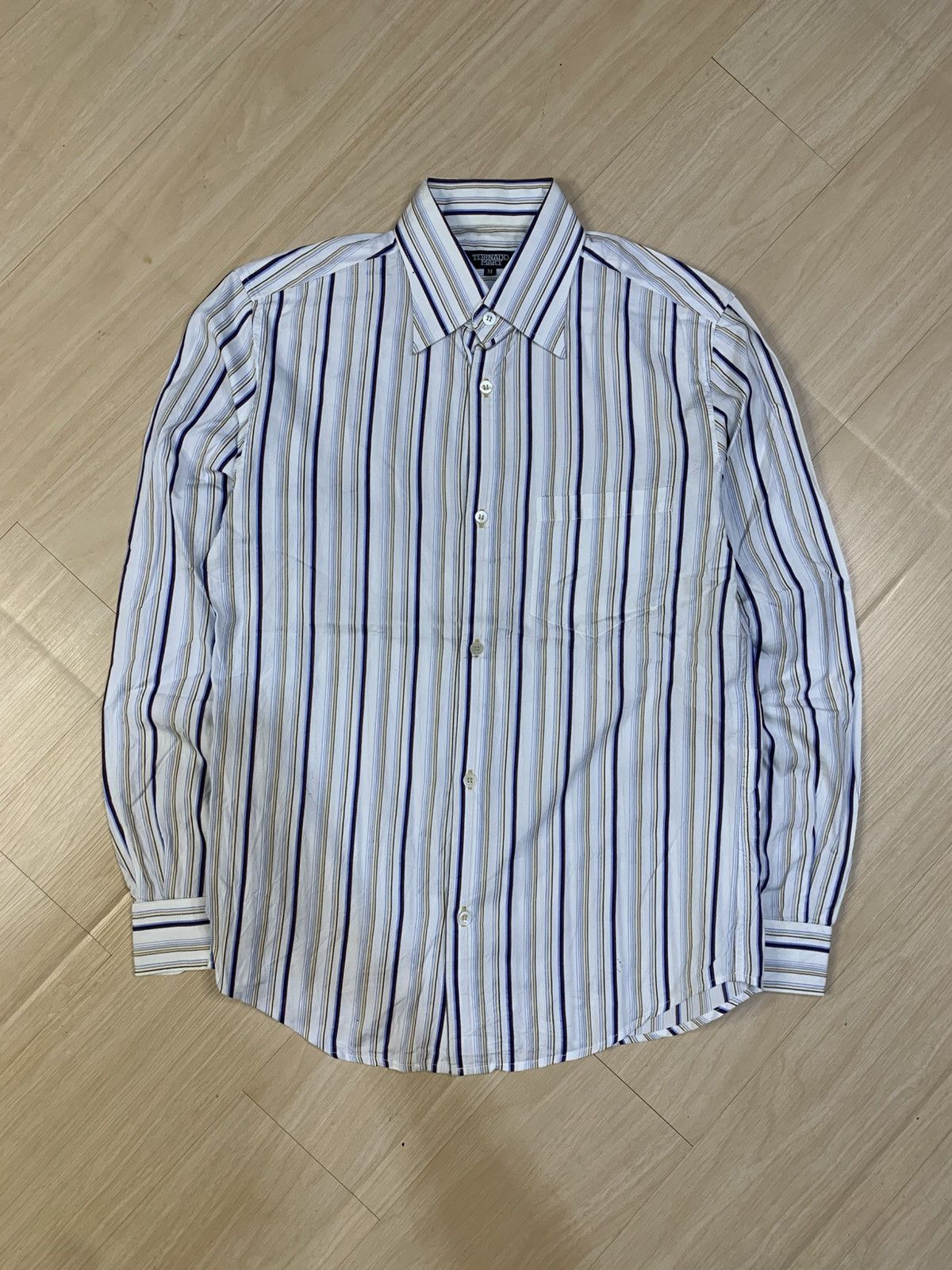 Tornado Mart Tornado Mart Stripe Shirt Size US M / EU 48-50 / 2 - 3 Thumbnail