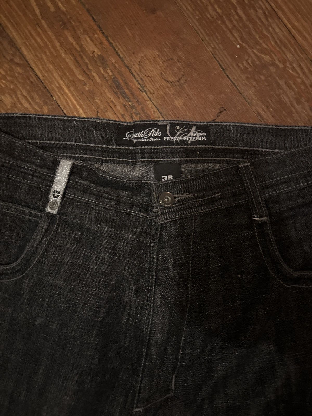 Southpole Vintage Y2K South Pole Premium Denim Jeans Size US 36 / EU 52 - 2 Thumbnail