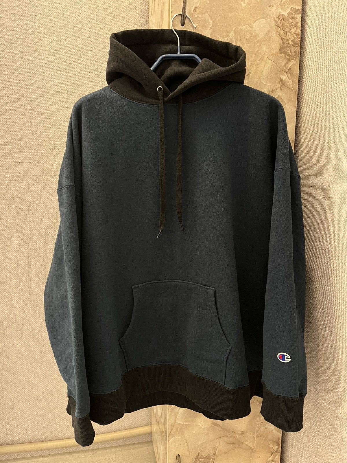 Champion Hare Hoodie oversize rare Japanese baggy fit