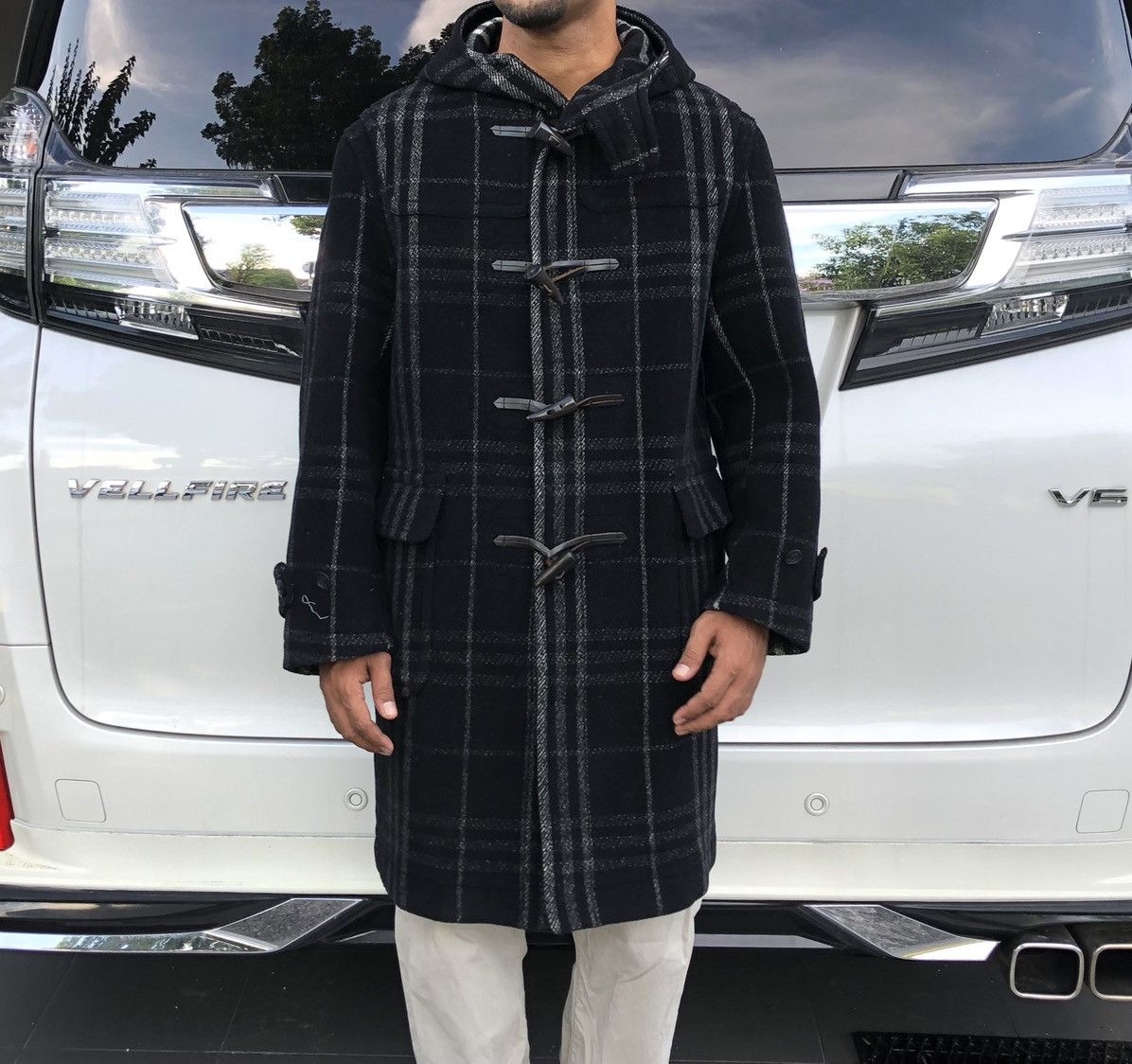 Burberry Authentic Burberry London Novacheck Wool Duffle Coat Jacket Size US M / EU 48-50 / 2 - 6 Thumbnail
