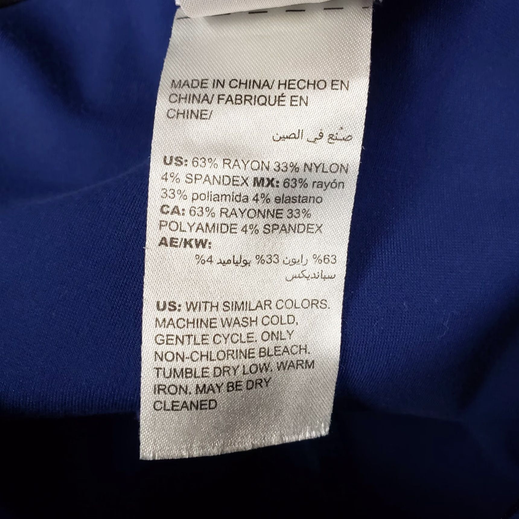 Vintage Chico's Womens Cropped Pants Size 4 Blue Mid Rise Rayon Blend Pull On Flat Front 25in Inseam Womens Size 27" / US 4 / IT 40 - 6 Thumbnail