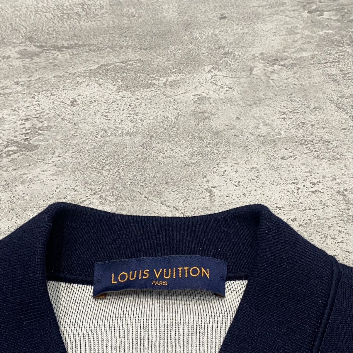 Louis Vuitton Louis Vuitton Wool Nylon Monogram Bomber Jacket Size US XXL / EU 58 / 5 - 6 Thumbnail