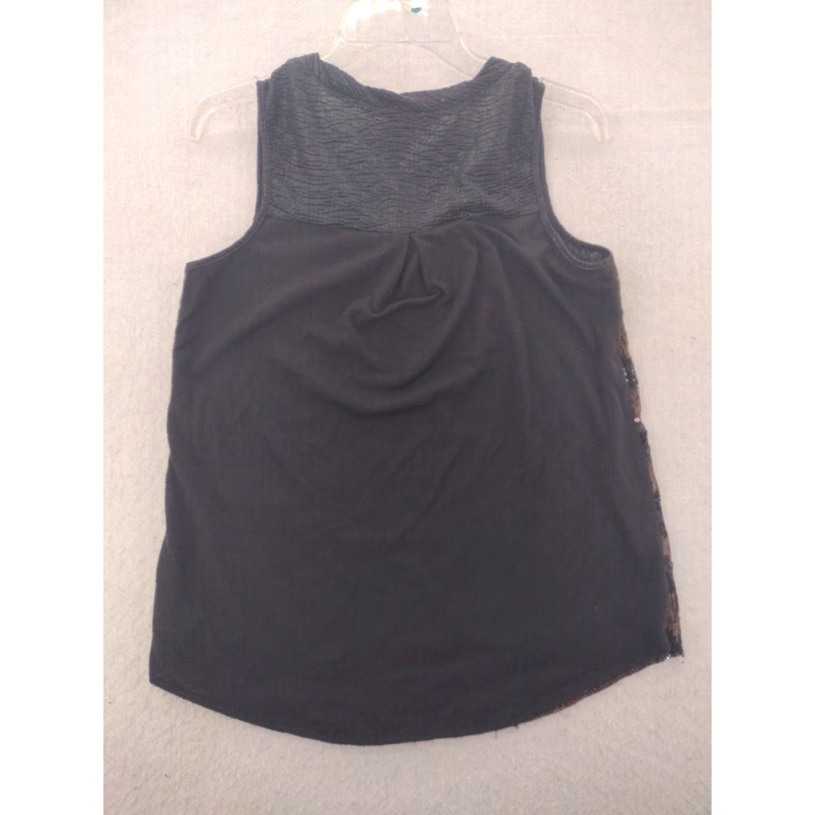Miss Me Miss Me Shirt Womens Small Sleeveless Tank Top Sequin Design Size S / US 4 / IT 40 - 7 Thumbnail