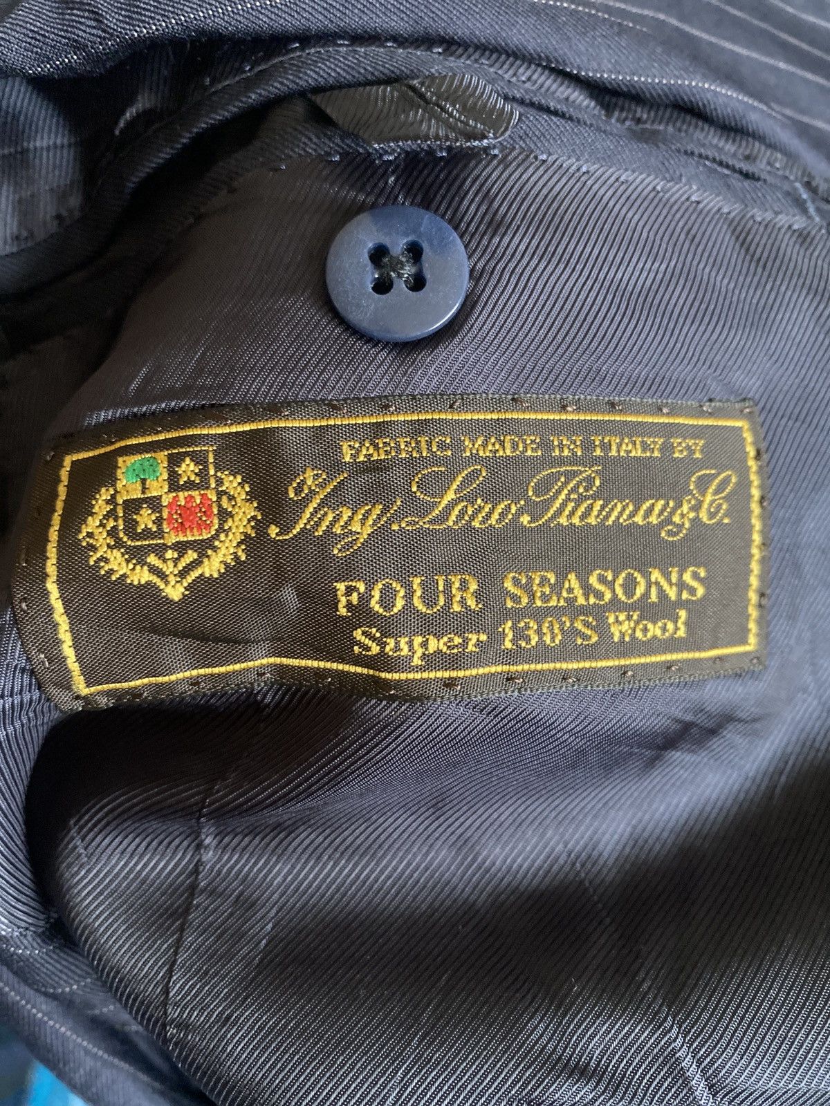 Loro Piana × SHIPS 💥SHIPS LORO PIANA LINEN BUTTON JACKET BLAZER Size US M / EU 48-50 / 2 - 8 Thumbnail