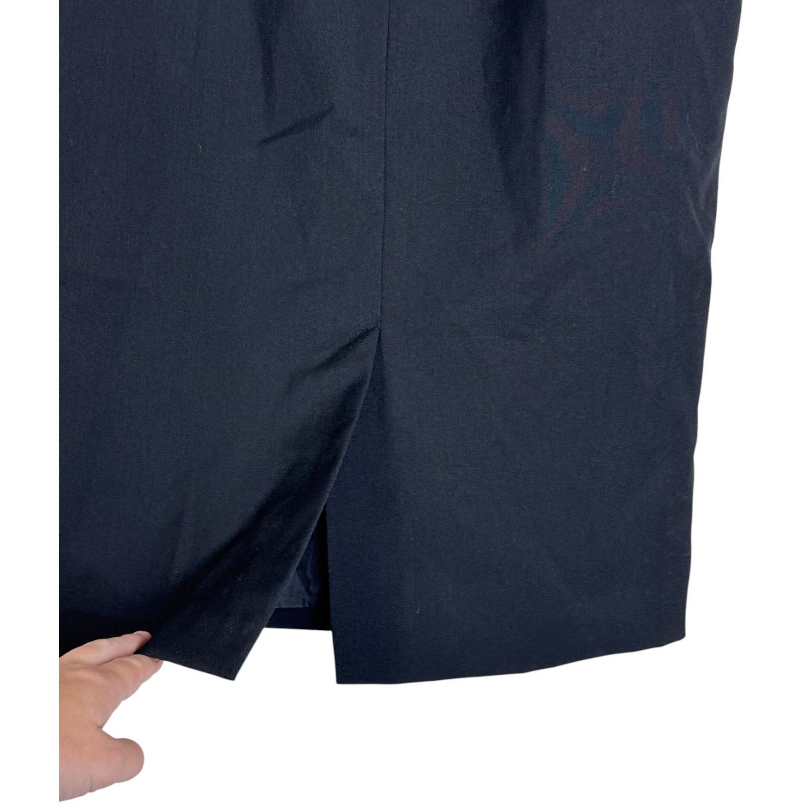 Worthington Worthington Black Pencil Skirt Size 4 Career Office Midi Size 27" / US 4 / IT 40 - 10 Thumbnail