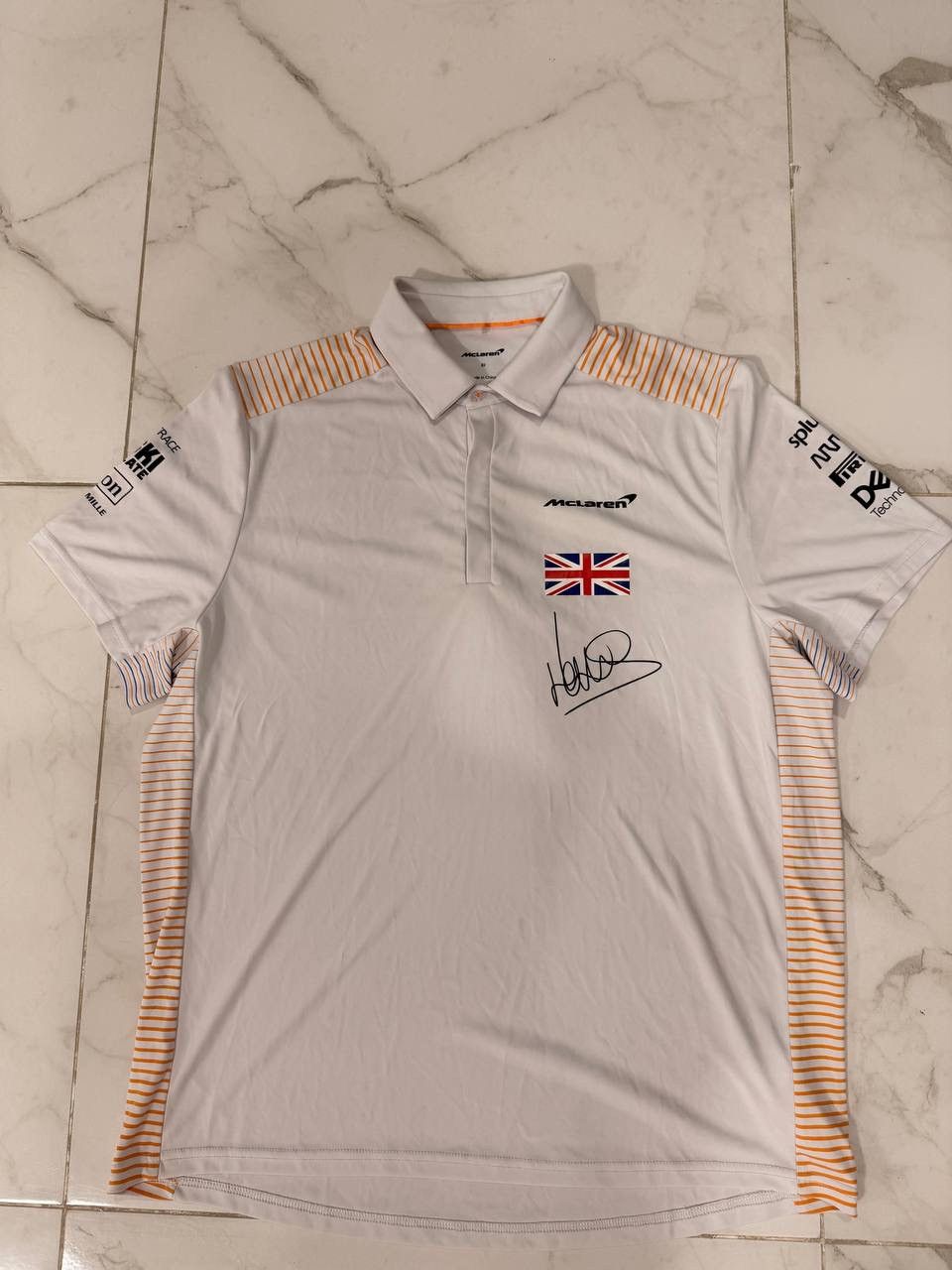 Castore McLaren 2021 Team Lando Norris Polo Size US XL / EU 56 / 4 - 1 Thumbnail