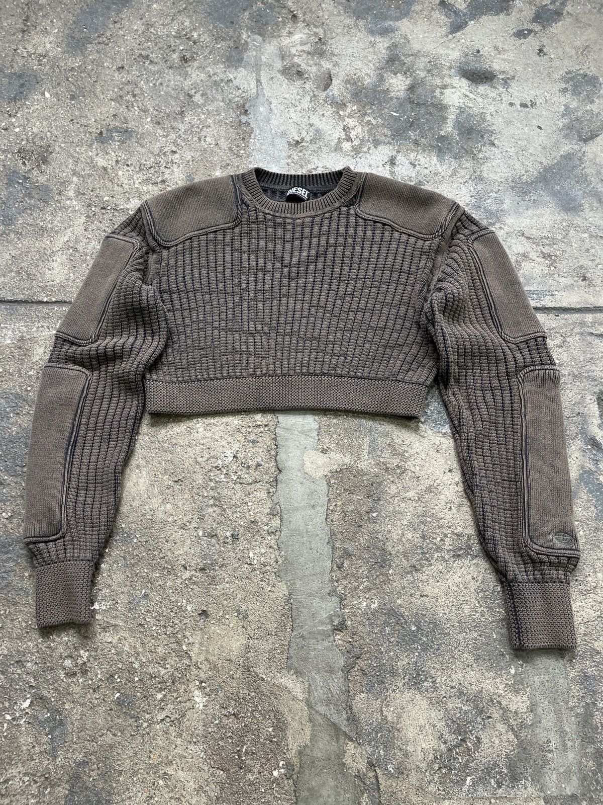 Diesel Diesel Aurora Cropped Sweater (unisex) Size US M / EU 48-50 / 2 - 10 Thumbnail