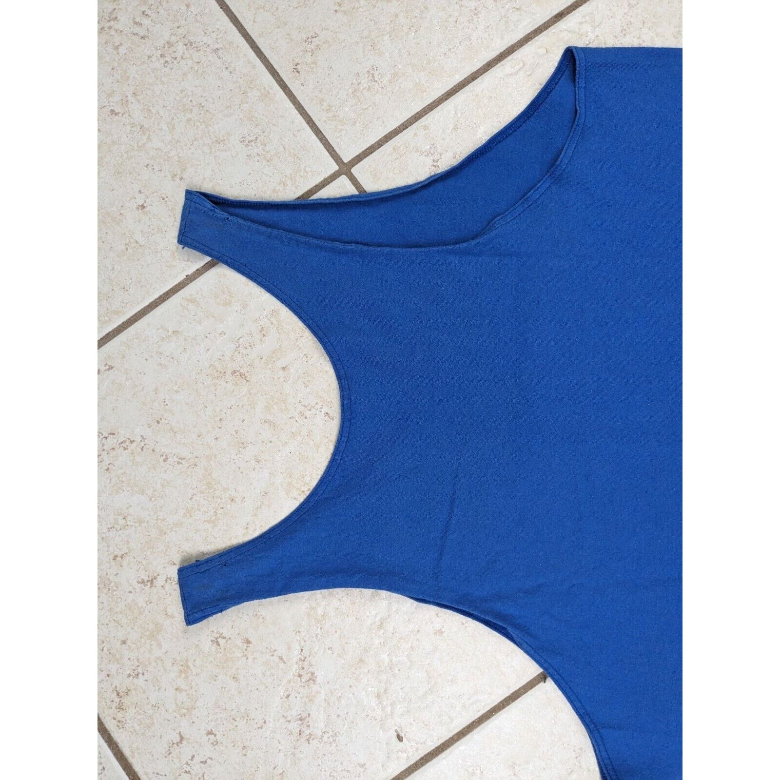 Hanes Vtg Duke Blue Devils Big Logo College Tank Top Shirt XXL 2XL Size US XXL / EU 58 / 5 - 9 Thumbnail
