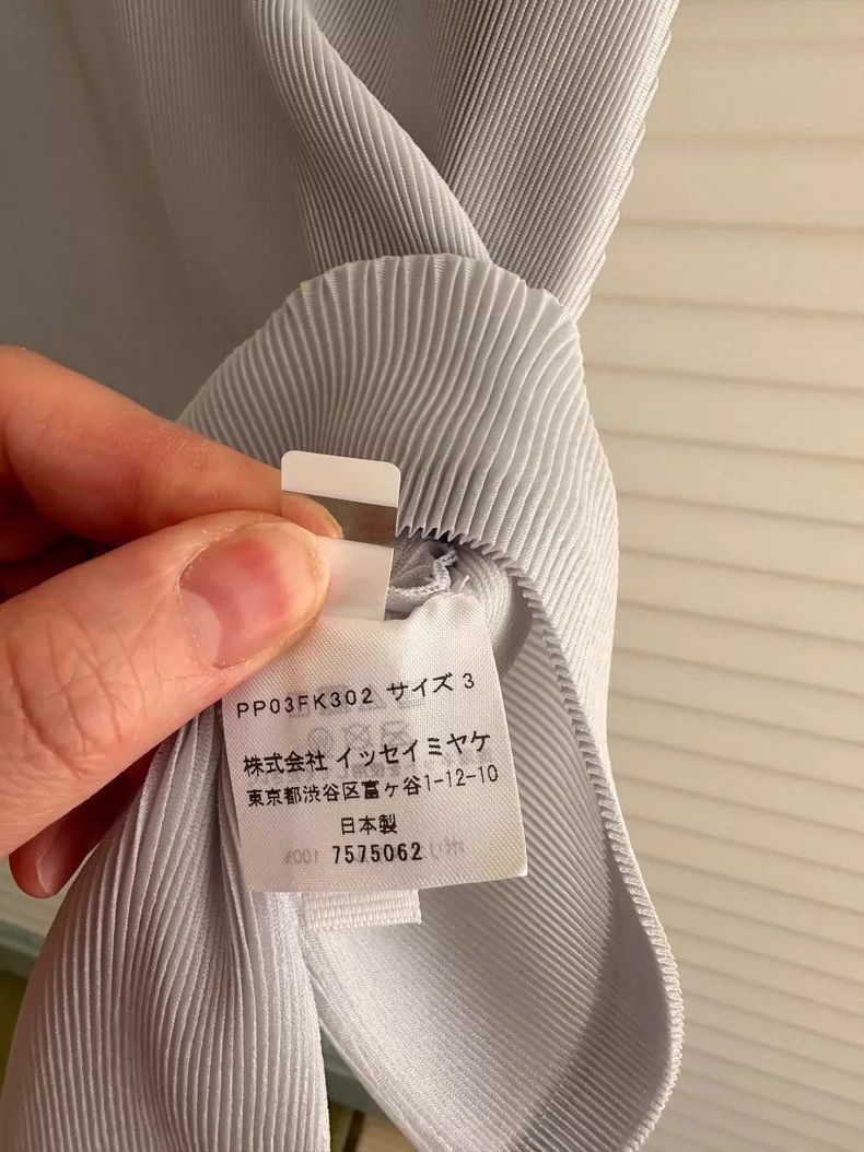 Issey Miyake Issey Miyake size:3 Grey pleated vest Size XS / US 0-2 / IT 36-38 - 7 Thumbnail