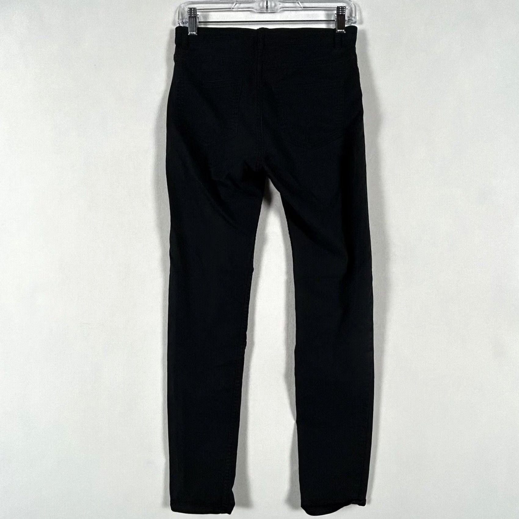H&M H&M Chino Pants Skinny Womens Size 8 Black Cotton Stretch Casual Mid Rise Pants Womens Black 8 Skinny Chino Stretch Mid Rise Size 30" / US 8 / IT 44 - 5 Thumbnail