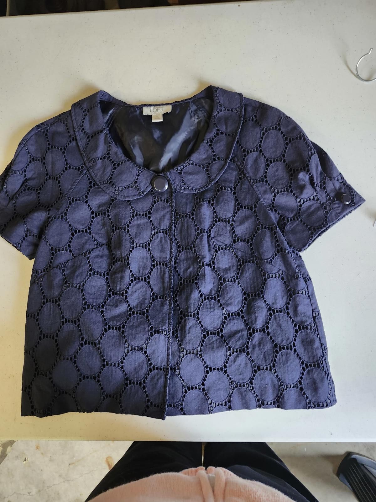 Designer Lined Loft short sleeved top Size M / US 6-8 / IT 42-44 - 1 Thumbnail