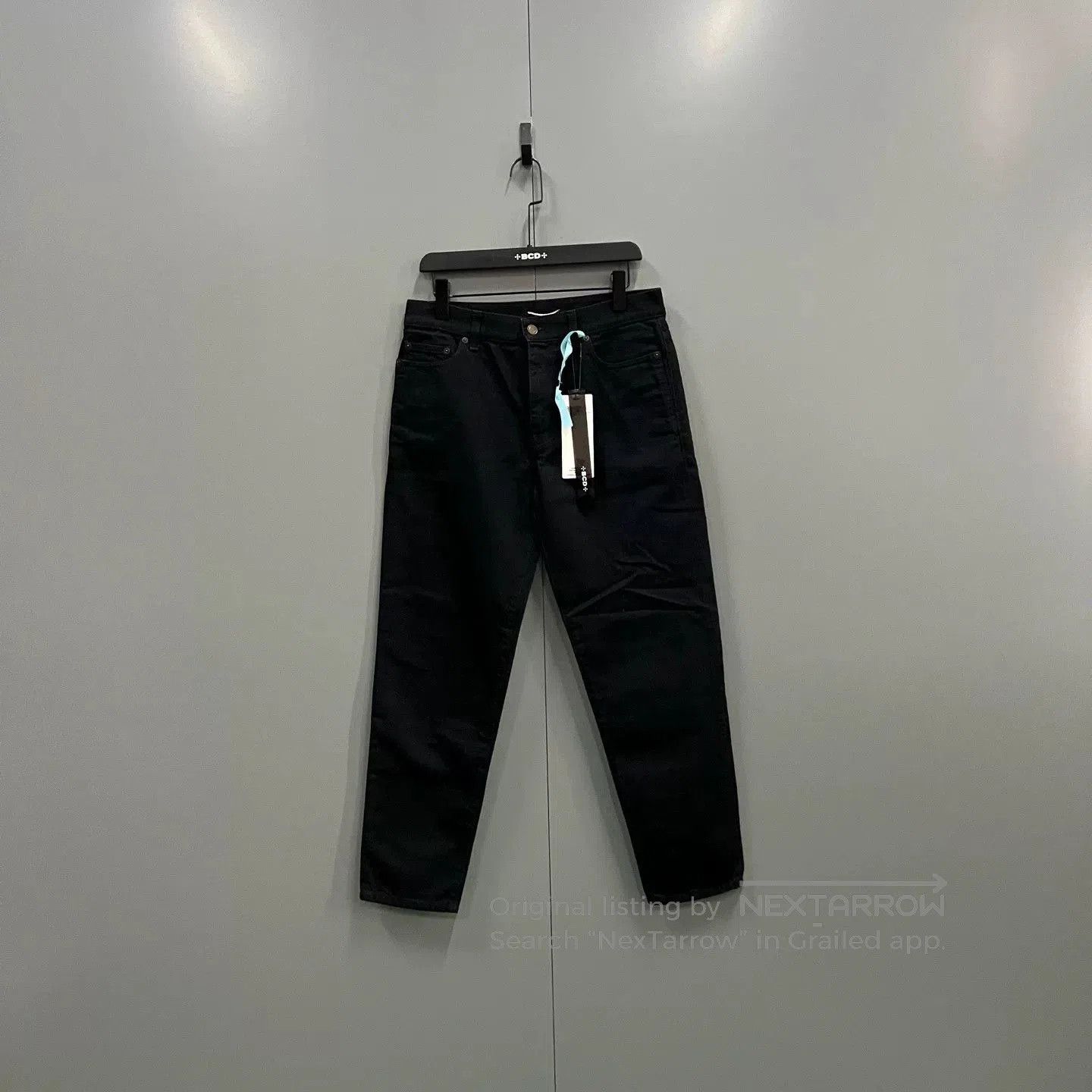 Saint Laurent Paris Saint Laurent Black Denim Pants Size 31. Size US 31 - 1 Thumbnail