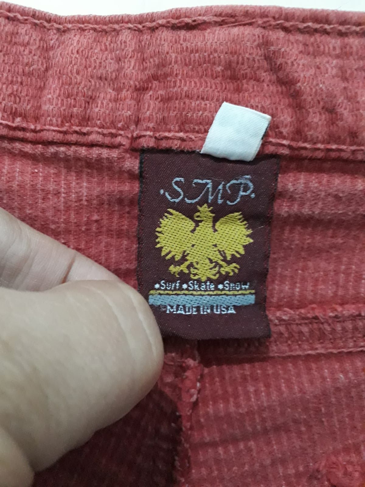 JNCO Vintage SMP skateboard corduroy baggy short Size US 32 / EU 48 - 2 Thumbnail