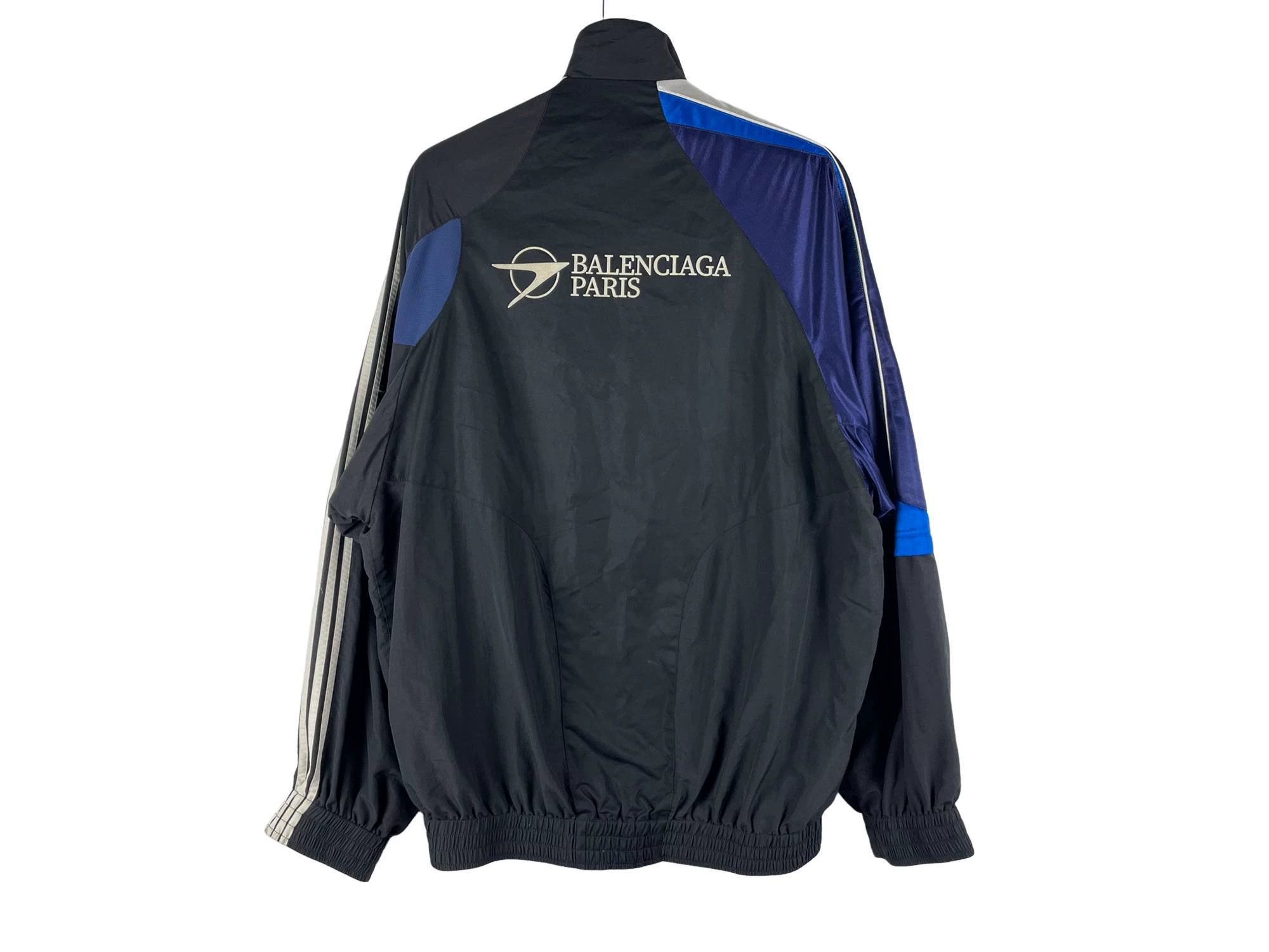 Balenciaga Balenciaga FW21 Silk Panel Zip Shell Jacket S Size US S / EU 44-46 / 1 - 2 Thumbnail