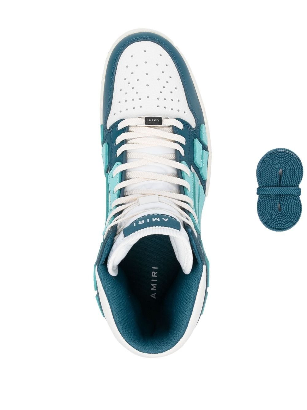 Amiri o1w1db11224 Skel Hi-Top Sneakers in Multicolor Size US 9 / EU 42 - 4 Thumbnail
