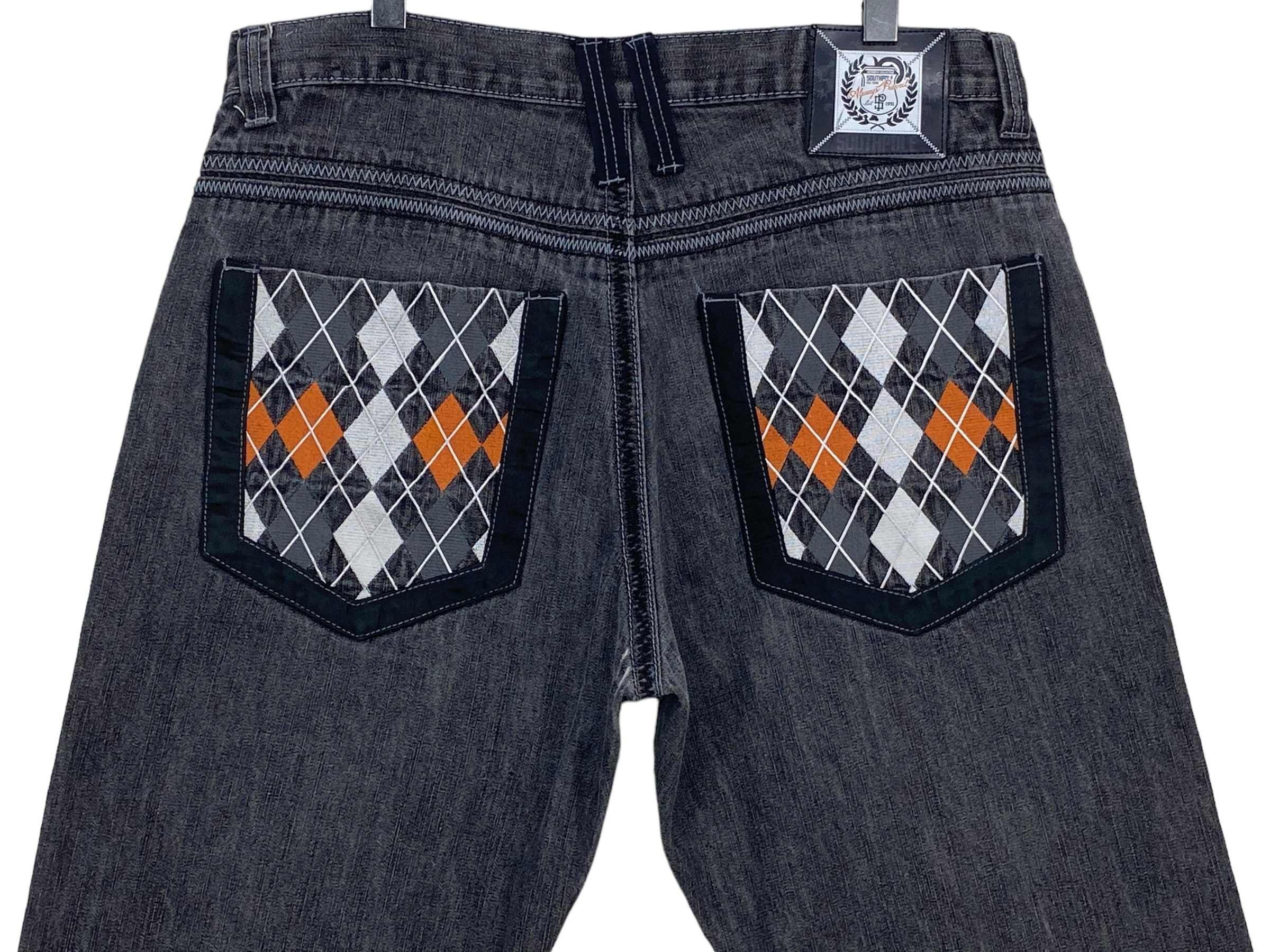 Southpole Southpole Jeans Baggy Jeans Black Skateboard Jeans Size US 37 - 5 Thumbnail