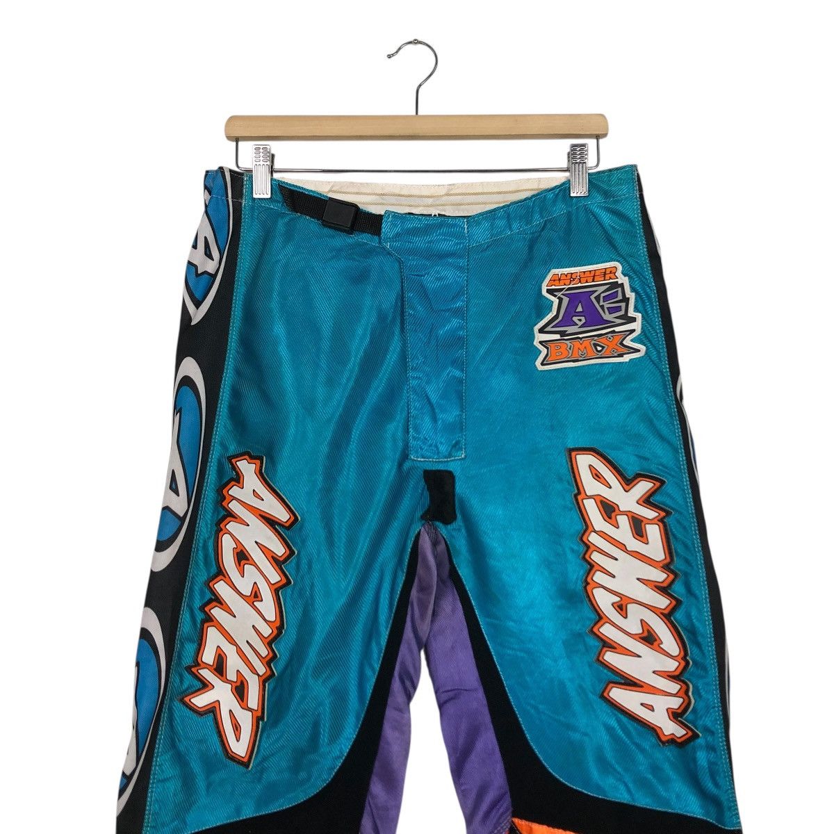 Japanese Brand 🔥VINTAGE PANTS MOTORCROSS RACING ANSWER ISSEY MIYAKE Size US 31 - 6 Thumbnail