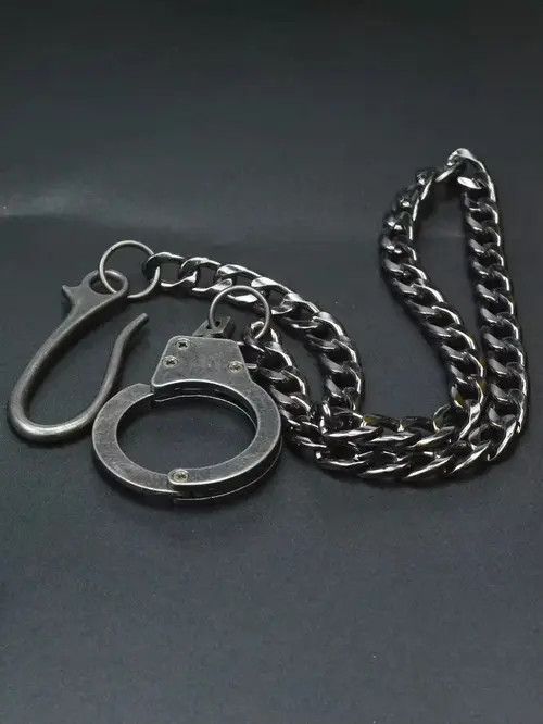 Jewelry Kamachi x natsu thumb cuff belt U hook pant chain Size ONE SIZE - 4 Thumbnail