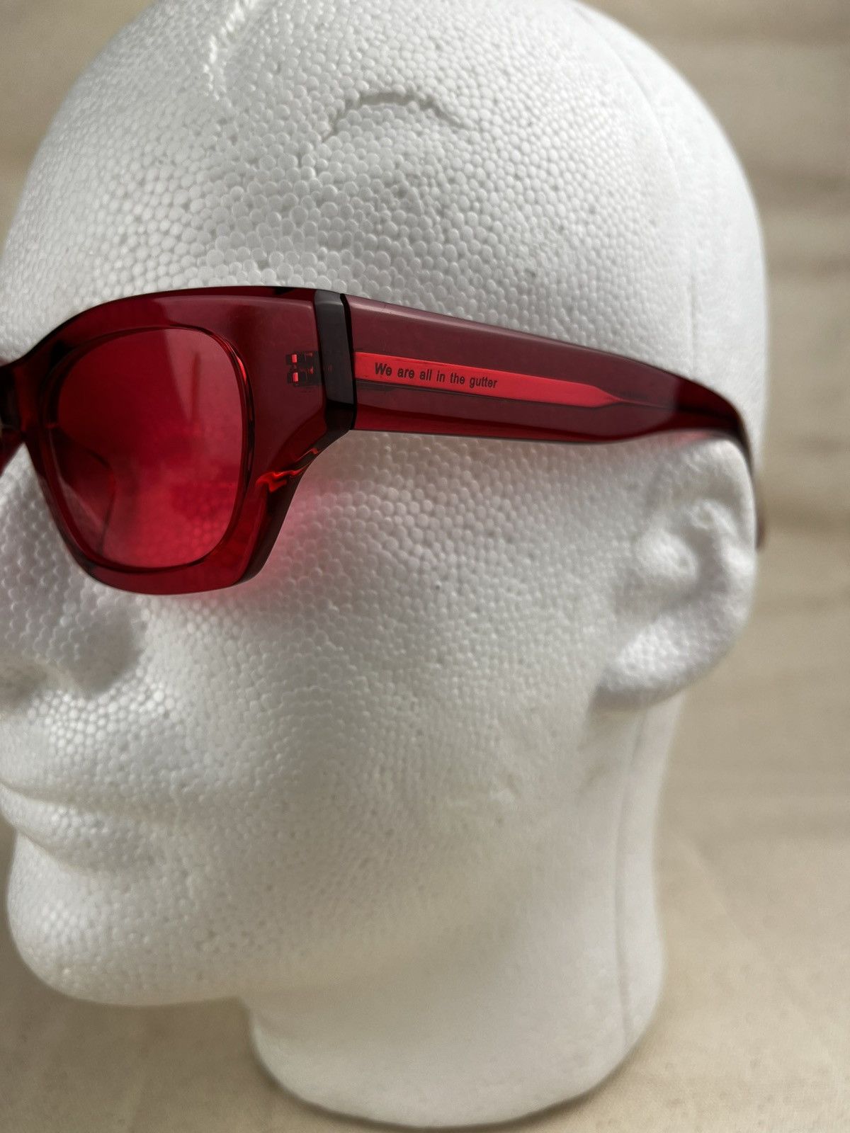 Ambush Design AMBUSH | Ray | Square Frame | Red | Sunglasses Size ONE SIZE - 3 Thumbnail