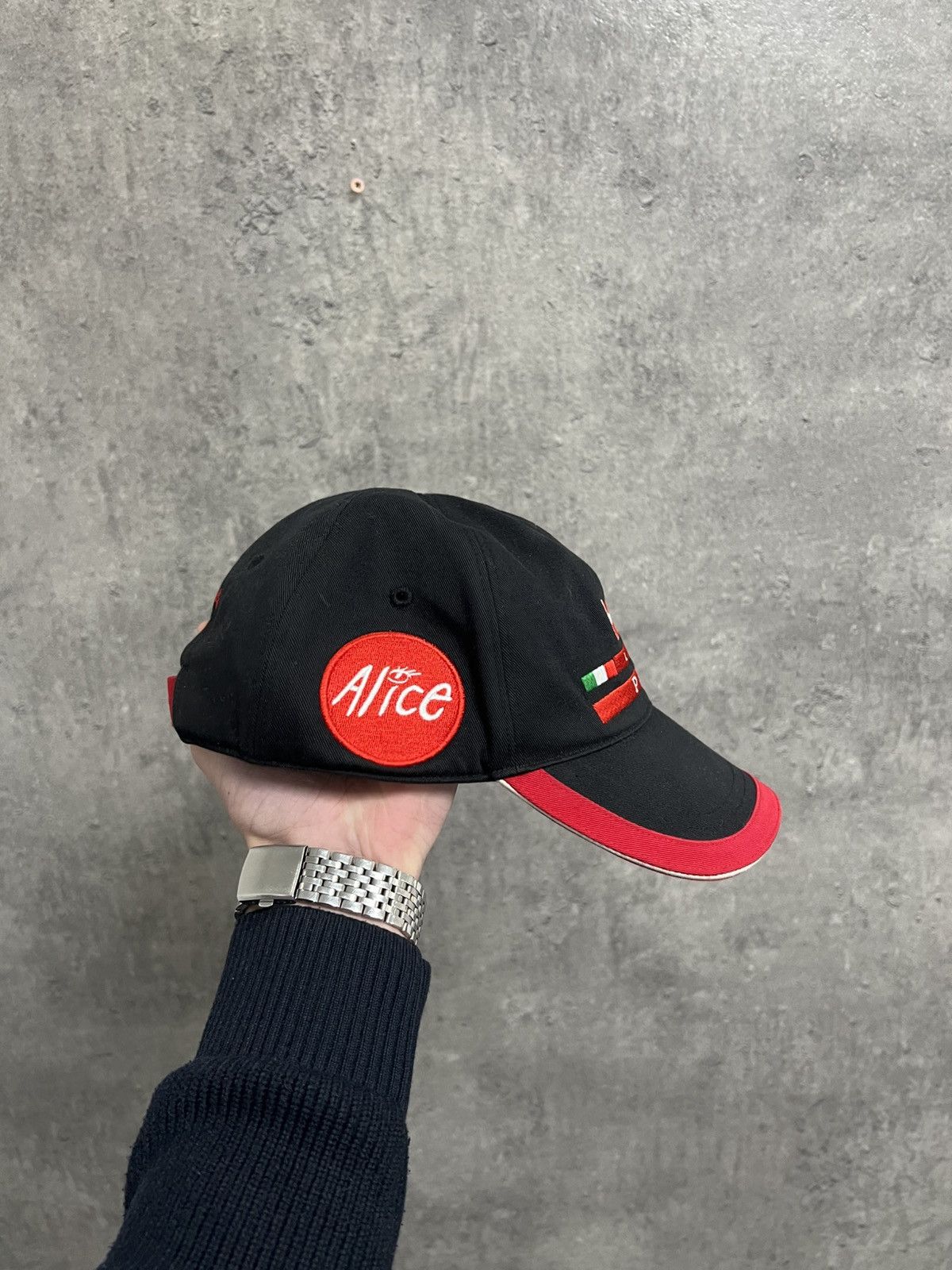 Prada Prada Luna Rossa Cap Size ONE SIZE - 3 Thumbnail
