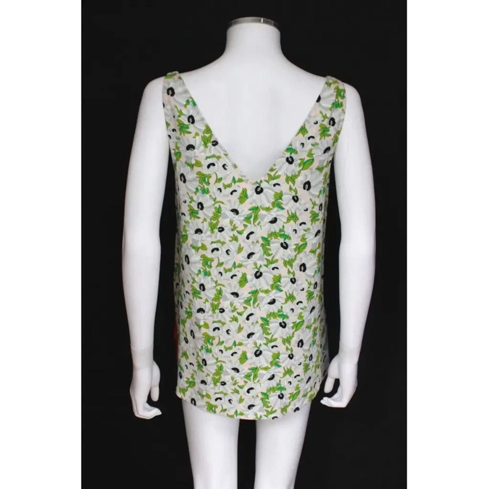 Stella McCartney Stella McCartney 2016 Resort Floral A Line Top F 38 uk 10 Size M / US 6-8 / IT 42-44 - 2 Thumbnail