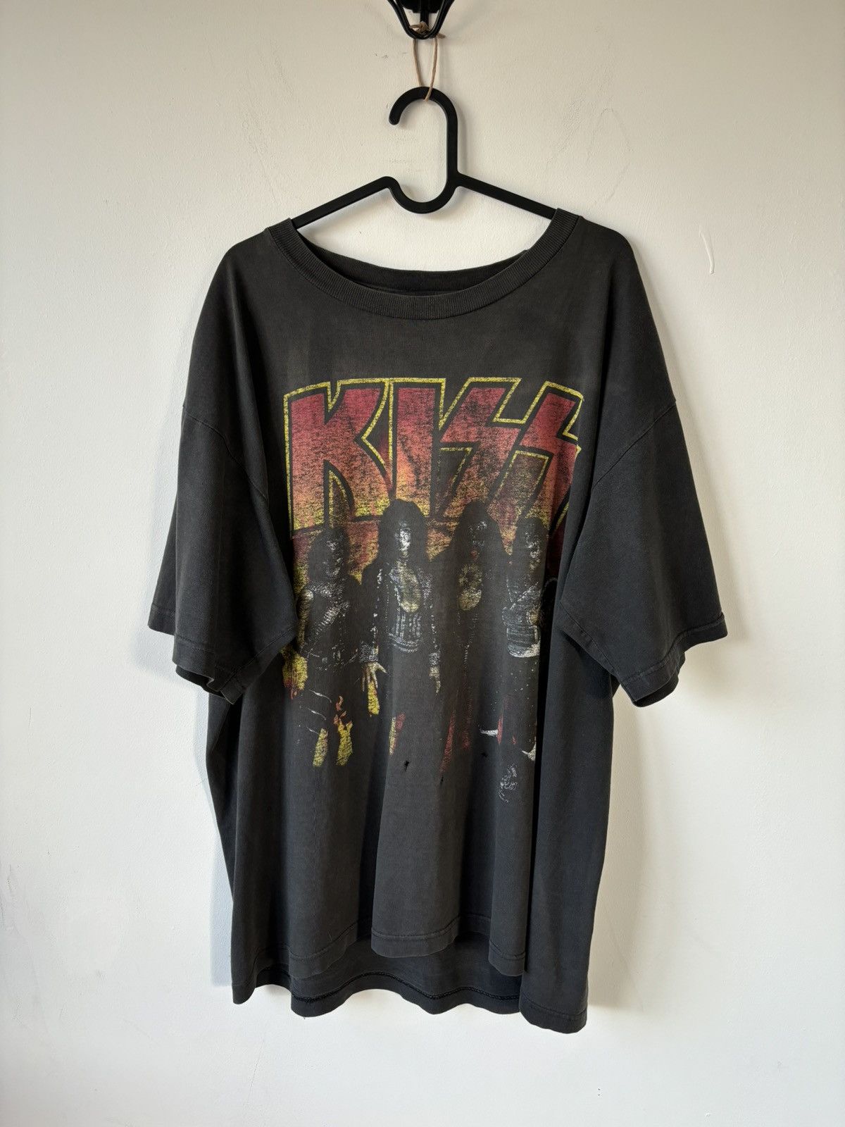 Band Tees × KISS VTG Kiss Alive Tour 96-97 Faded Flame Tee Size US XL / EU 56 / 4 - 1 Thumbnail
