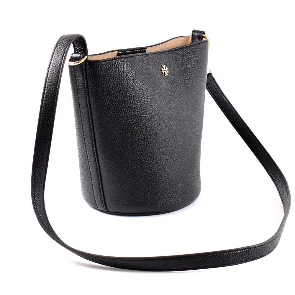 Tory Burch o1srvl11e0126 Size: OS / Blake Crossbody Bucket Bag in Black Size ONE SIZE - 4 Thumbnail