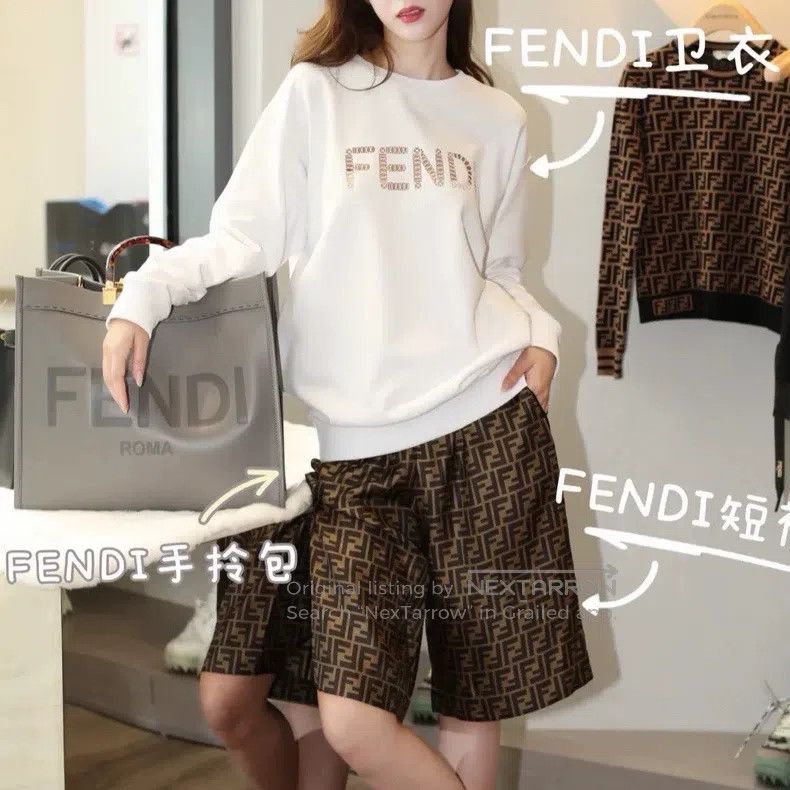 Fendi Fendi Shorts Size 24" / US 00 / IT 34 - 3 Thumbnail