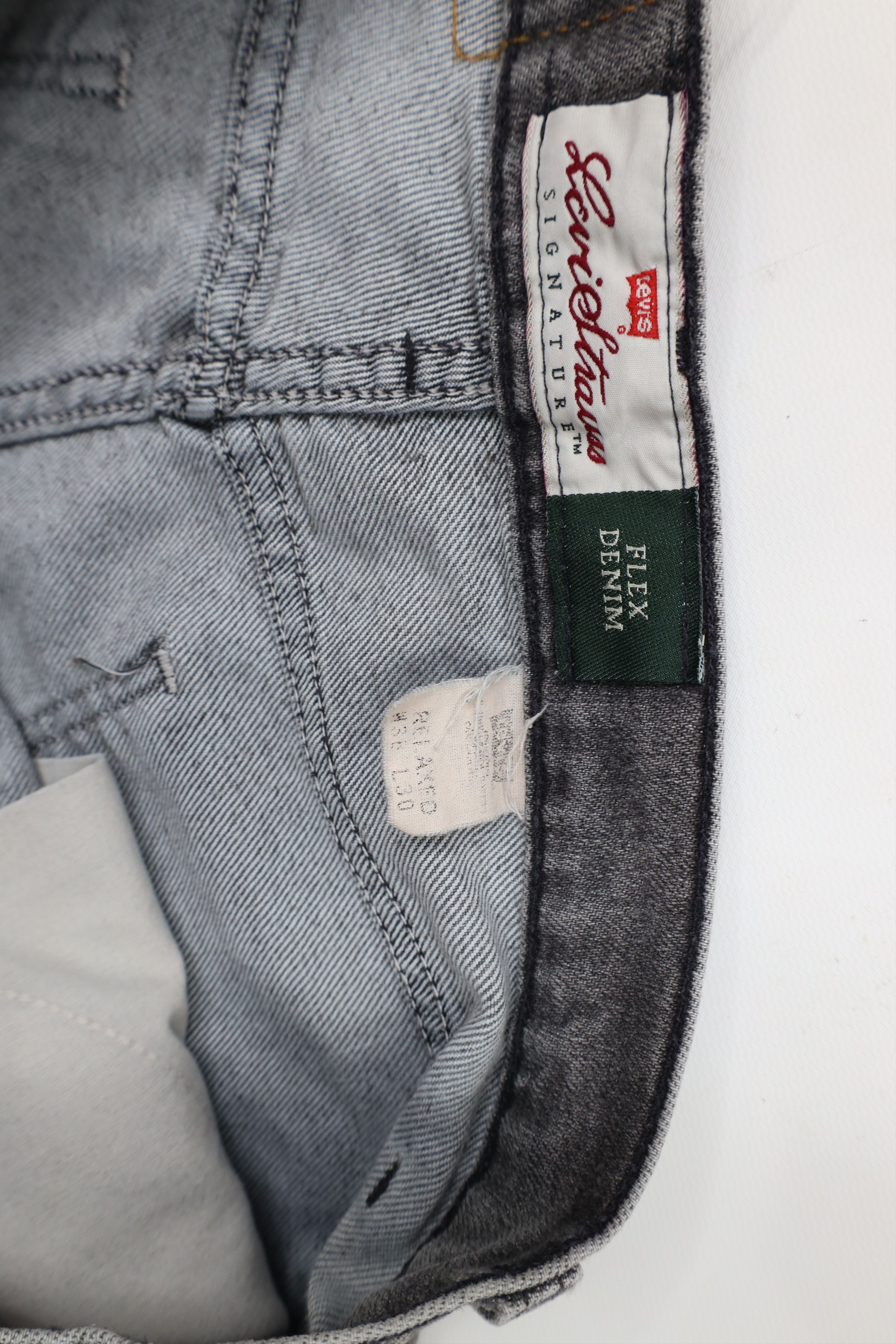 Levi's × Vintage Vintage 90s Levis 540 Relaxed Fit Flex Denim Jeans Black USA Size US 36 / EU 52 - 10 Thumbnail