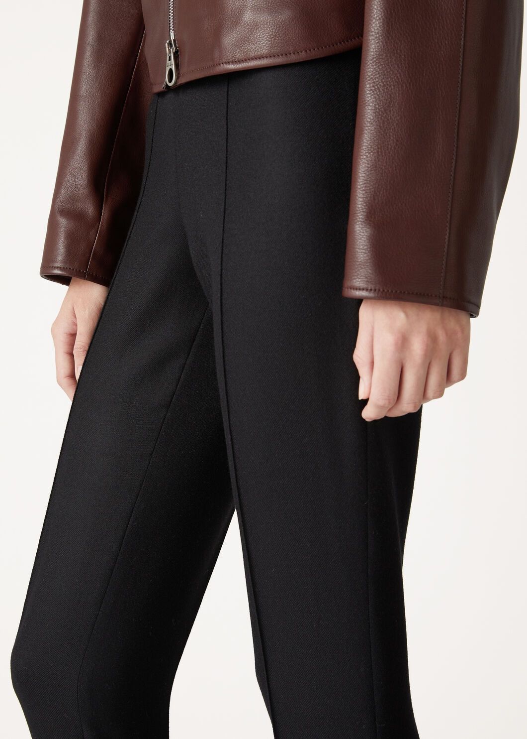 Loro Piana o1srvl11e0825 FAO3707 Mick Pant in Black Size 26" / US 2 / IT 38 - 3 Thumbnail