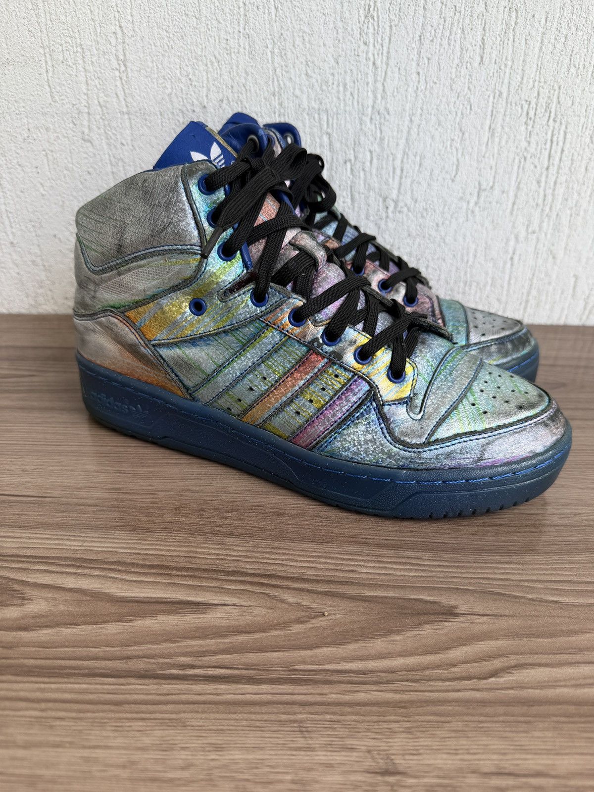 Adidas × Jeremy Scott Js wing high Sneaker Size US 9 / EU 42 - 1 Thumbnail