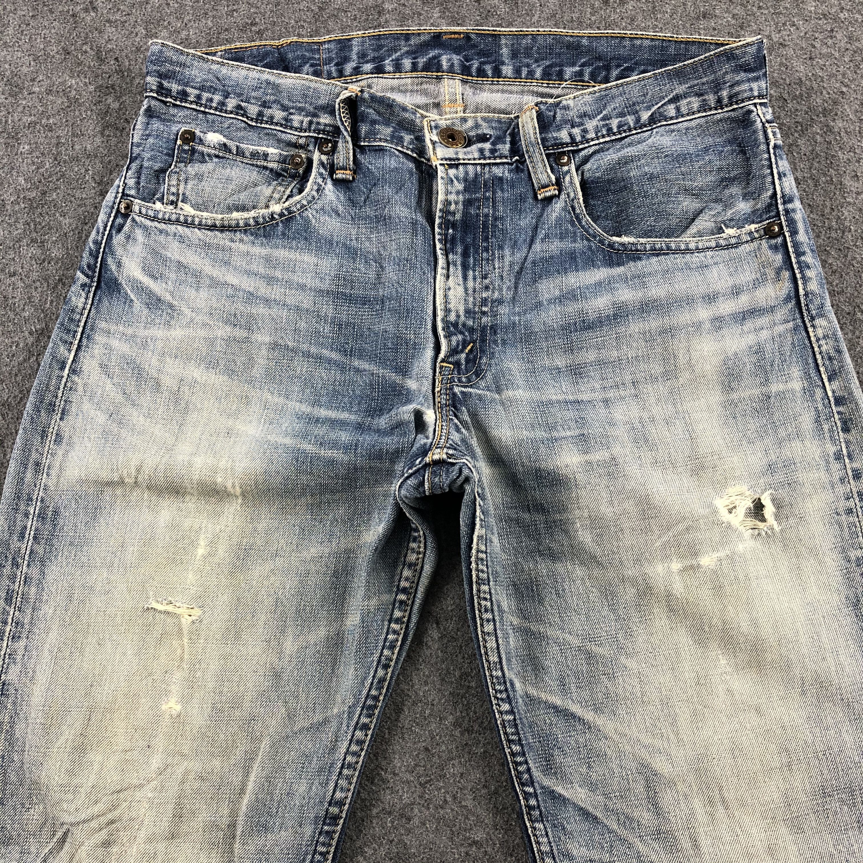 Levi's × Vintage Vintage 90s Light Wash Levis 506 Jeans-JM1952 Size US 34 / EU 50 - 3 Thumbnail